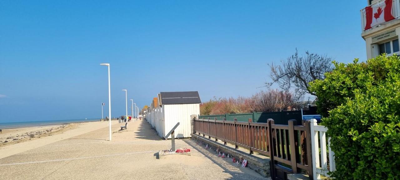 Maison De Vacances Bord De Mer Normandie Plage Du Debarquement Proche Caen Bernières-sur-Mer Exterior foto